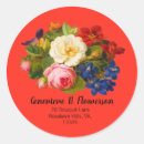 Search for victorian return address labels Flowers