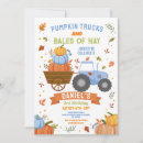 Search for harvest birthday invitations Tractor