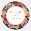 Search for floral wedding stickers Autumn