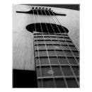 Search for black and white guitar posters Strings