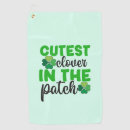 Search for irish golf towels Lucky clover