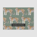 Search for tiger print tissue paper Green