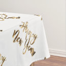Search for new years eve tablecloths Happy new year