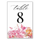 Search for floral table cards Blush