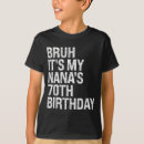 Search for bruh tshirts 70th