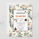 Search for pink halloween invitations Adorable ghosts illustrations