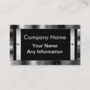 Search for borders business cards Metal