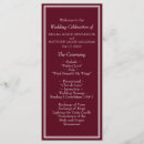 Search for border wedding programs Minimalist