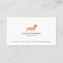 Search for dachshund dog business cards Grooming