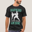Search for hapkido tshirts Self defense