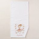 Search for ballerina bath towels Girly