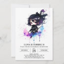 Search for anime birthday invitations Ninja