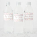 Search for baby shower water bottle labels Pastel