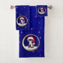 Search for cat christmas bath towels Illustration