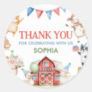 Search for farm birthday stickers Petting zoo