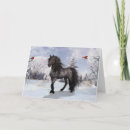 Search for horse holiday cards Winter