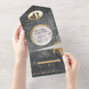 Search for full moon wedding invitations Celestial