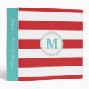 Search for red binders Striped