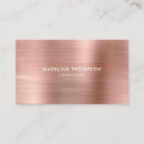 Search for rose gold business cards Minimal