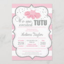 Search for tutu baby shower invitations We are tutu excited