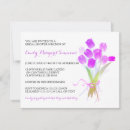 Search for tulip bridal shower invitations Garden