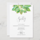 Search for succulents birthday invitations Botanical