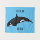 Search for black and white whale art Fish