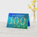 Search for 100th birthday cards Blue