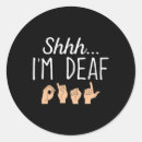 Search for sign language stickers Awareness