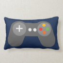 Search for video game pillows blue