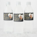 Search for black gold water bottle labels 50 years