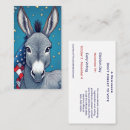 Search for election business cards Red white blue