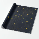 Search for gold star wrapping paper Universe
