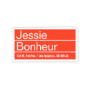 Search for self adhesive return address labels Modern