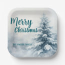 Search for green christmas tree plates Snowflake