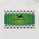 Search for soccer business cards Elegant