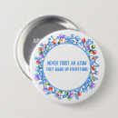 Search for funny science buttons Chemistry