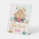 Search for hot cocoa bar signs Gingerbread