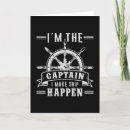 Search for funny sailing cards Captain