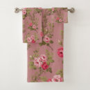 Search for rose bath towels Vintage floral