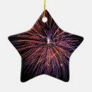 Search for fireworks ornaments White