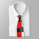 Search for red and black ties White