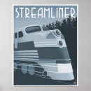 Search for art deco train posters Vintage