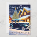 Search for classic car christmas cards Merry