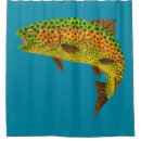 Search for trout shower curtains Fishing
