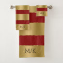 Search for burgundy and gold bath towels Geometric