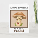 Search for mushroom birthday cards Happy