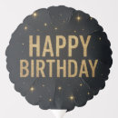 Search for black and gold balloons Luxurious