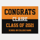 Search for high school sports outdoor signs Graduation