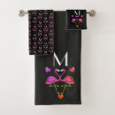 Search for pink black hearts bath towels Cute